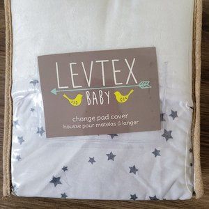 Levtex Baby Changing Pad Cover /Skylar